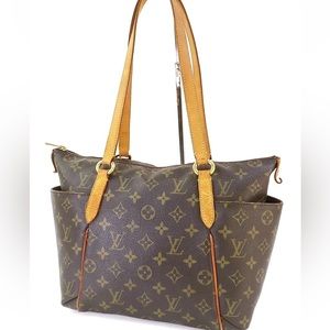 Auth LOUIS VUITTON Totally PM Monogram Canvas Tote Shoulder Bag Purse